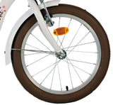 Volare Blossom Kinderfahrrad - Mädchen - 18 Zoll - Weiß