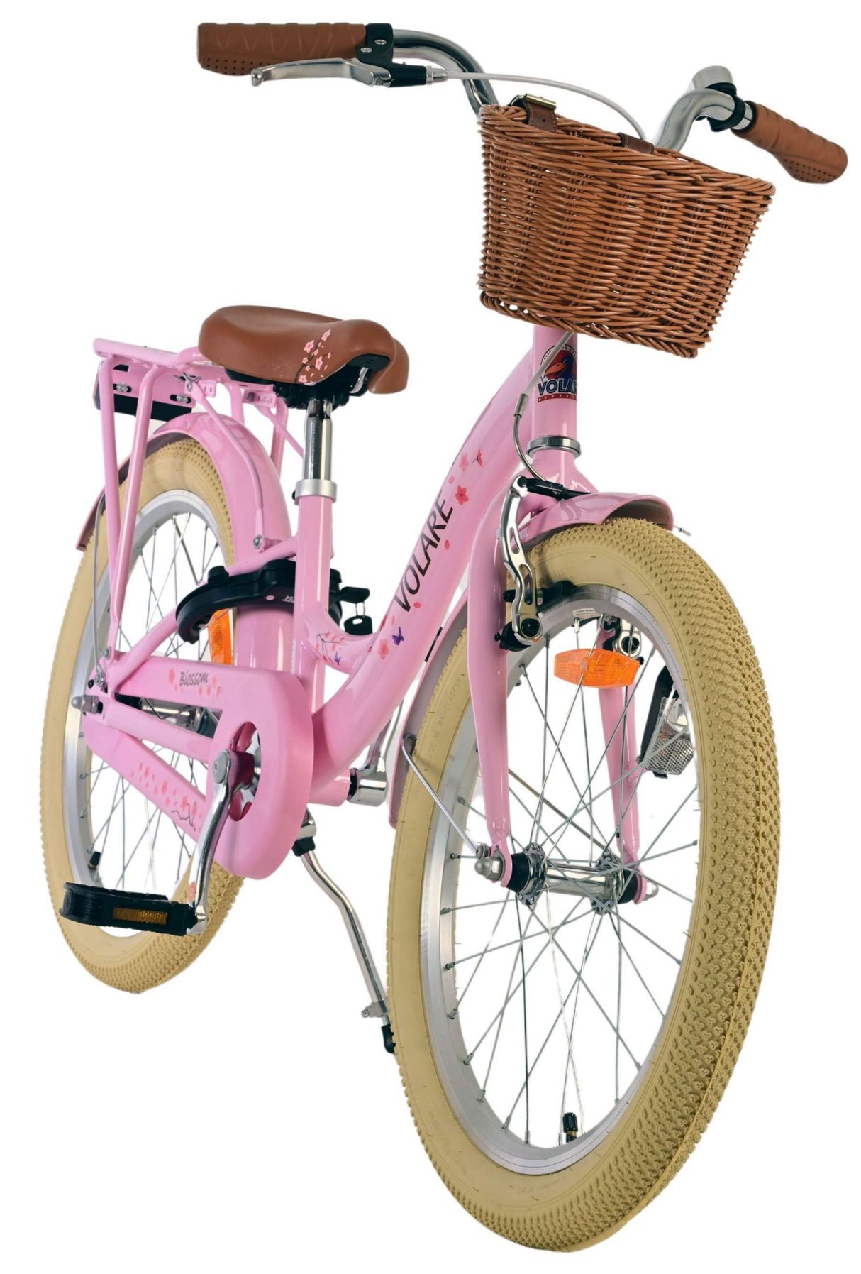 Volare Blossom Kinderfahrrad - Mädchen - 20 Zoll - Rosa