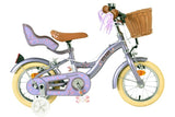 Volare Blossom Kinderfahrrad – Mädchen – 12 Zoll – Lila – zwei Handbremsen