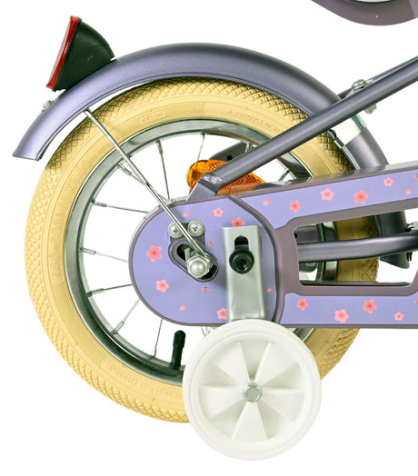 Volare Blossom Kinderfahrrad – Mädchen – 12 Zoll – Lila