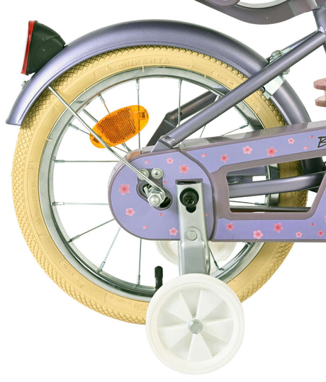Volare Blossom Kinderfahrrad – Mädchen – 14 Zoll – Lila