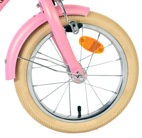 Volare Blossom Kinderfahrrad – Mädchen – 14 Zoll – Rosa