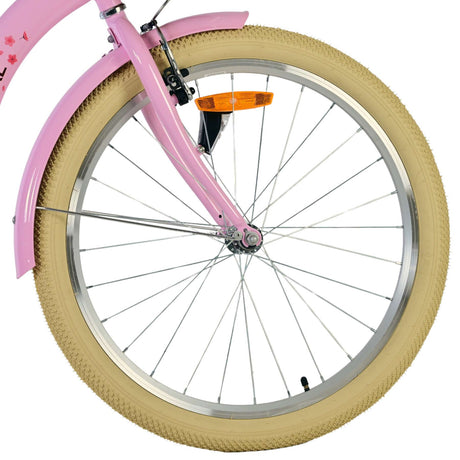 Volare Blossom Kinderfahrrad – Mädchen – 24 Zoll – Rosa