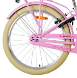 Volare Blossom Kinderfahrrad – Mädchen – 24 Zoll – Pink – zwei Handbremsen