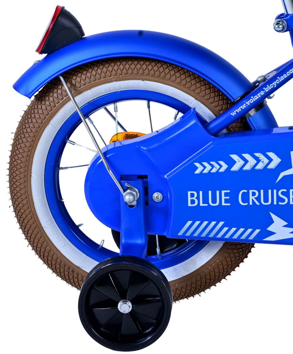 Volare Blue Cruiser Kinderrad - Jungen - 12 Zoll - Blau - 95% versammelte