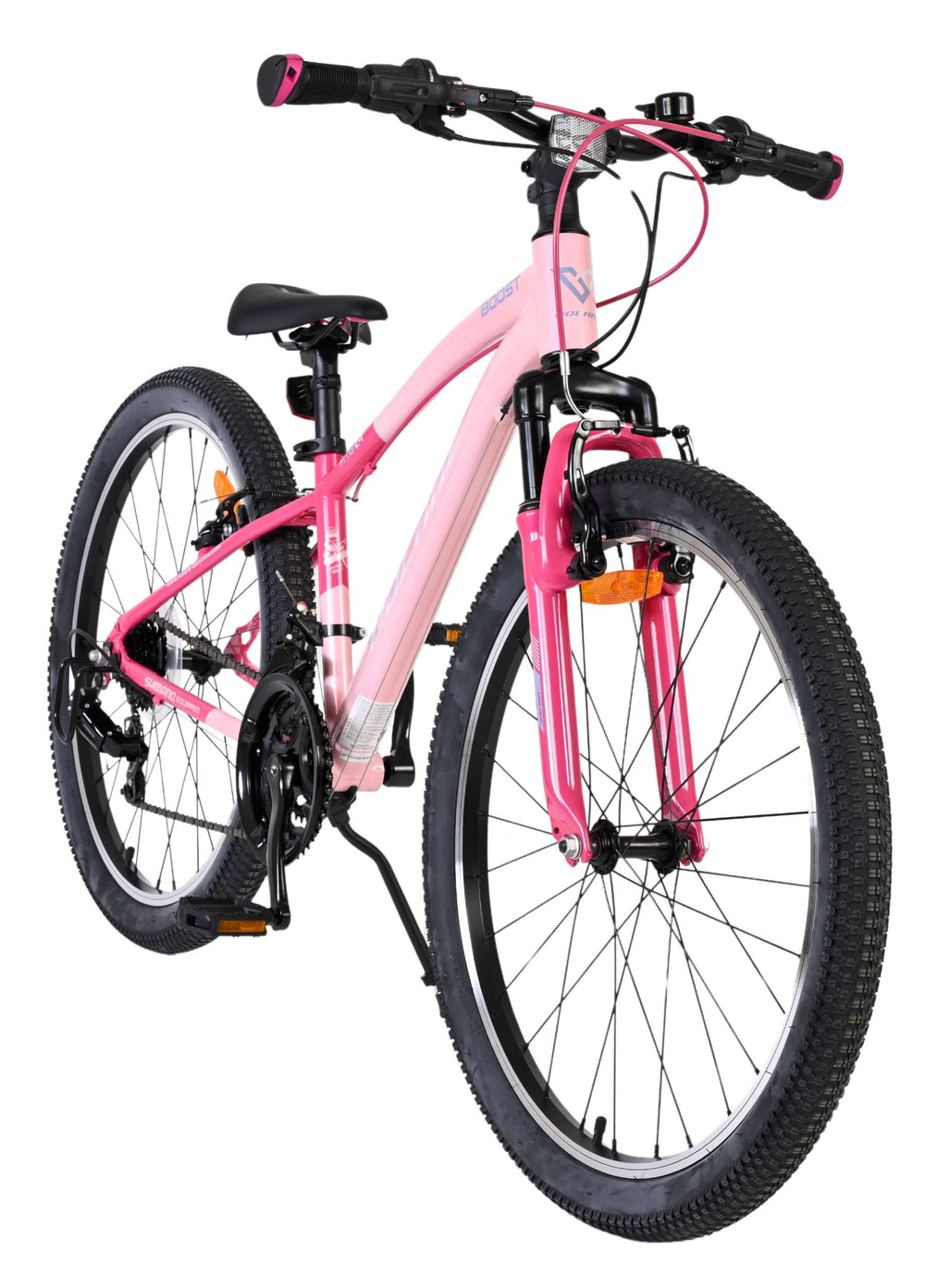 Volare boost kinderfiets - 24 inch - roze - 21 speed