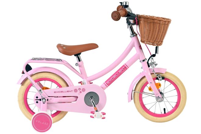 Volare ausgezeichnetes Kinderfahrrad – Mädchen – 12 Zoll – Rosa