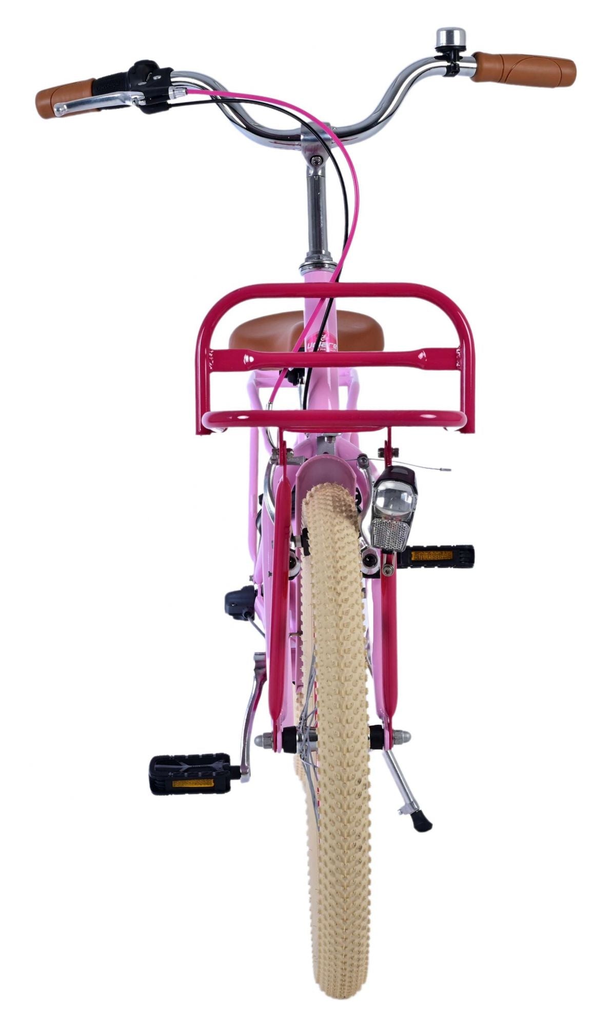 Volare Exzellente Kinderfahrrad - Mädchen - 20 Zoll - Pink - 3 Zahnräder