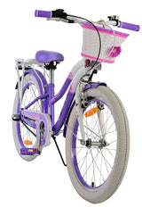 Volare schönes Kinderfahrrad – Mädchen – 20 Zoll – Lila – 3 Gänge
