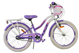 Volare schönes Kinderfahrrad – Mädchen – 20 Zoll – Lila – 3 Gänge