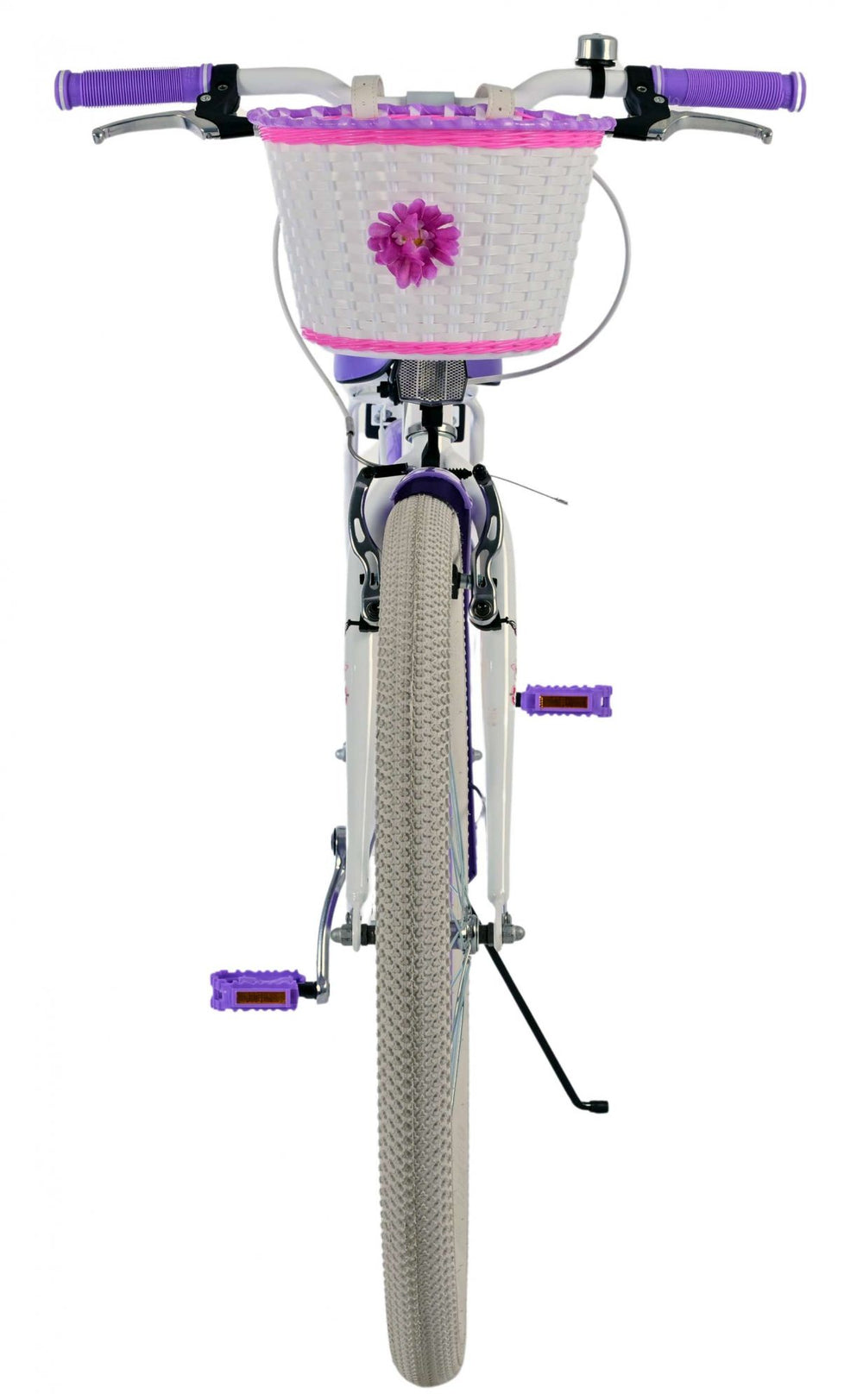 Volare schönes Kinderfahrrad – Mädchen – 26 Zoll – lila – zwei Handbremsen
