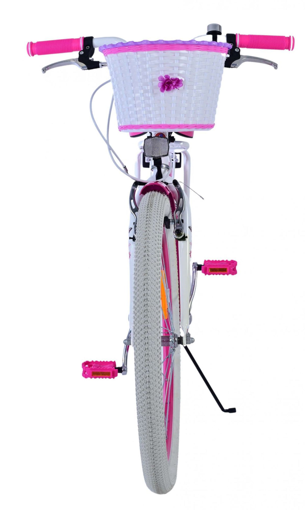 Volare schönes Kinderfahrrad – Mädchen – 24 Zoll – Pink – zwei Handbremsen