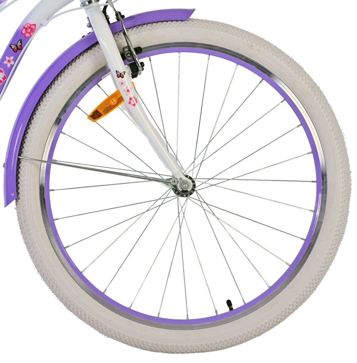 Volare schönes Kinderfahrrad – Mädchen – 26 Zoll – Lila – 7 Gänge