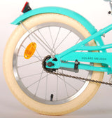 Volare Melody Children's Bicycle - Mädchen - 16 Zoll - Türkis - Prime Collection