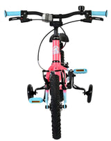Volare milano kinderfiets - meisjes - 14 inch - roze - twee handremmen