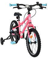 Volare milano kinderfiets - meisjes- 16 inch - roze - twee handremmen