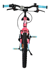 Volare milano kinderfiets - meisjes - 18 inch - roze - 6 speed - twee handremmen