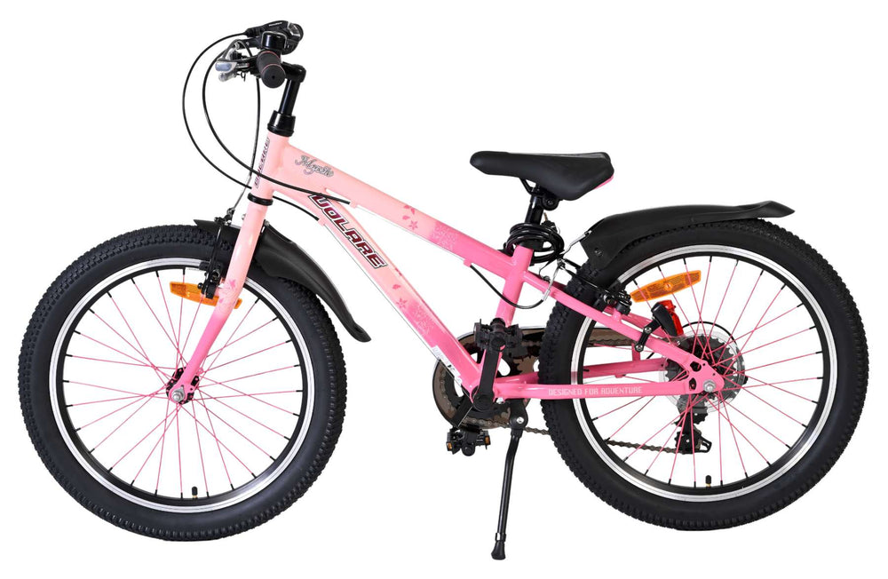 Volare Mystic Kinderfahrrad – 20 Zoll – Pink – 7 Gänge