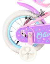 Volare Olivia Kinderfahrrad – Mädchen – 12 Zoll – Pink – zwei Handbremsen