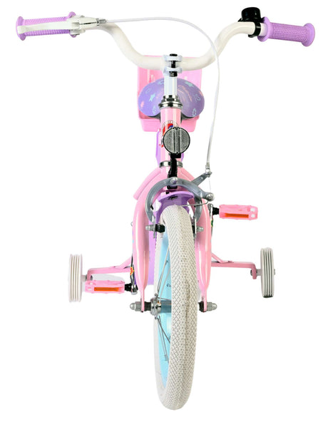 Volare Olivia Kinderfahrrad – Mädchen – 14 Zoll – Rosa