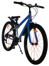 Volare Rocky Kinderfahrrad – 24 Zoll – Blau – 7 Gänge