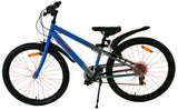 Volare Rocky Kinderfahrrad – 24 Zoll – Blau – 7 Gänge