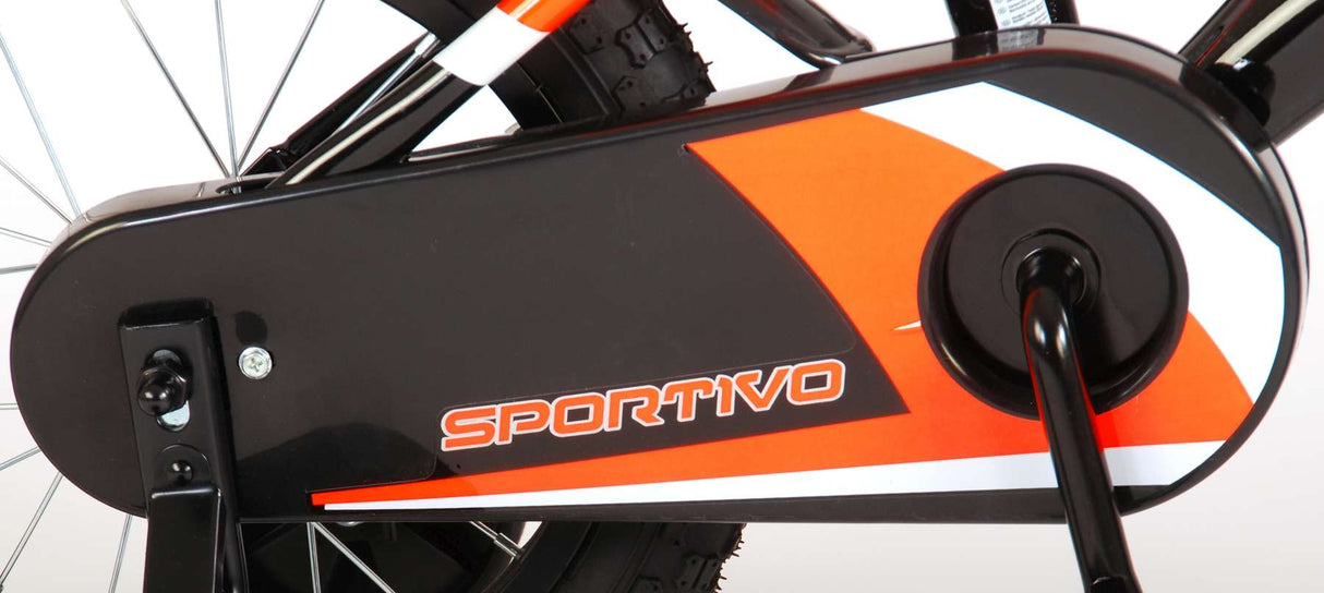 Volare Sportivo Kinderbike Jungen 14 Zoll Neon Oranje Black 95% versammelte sich