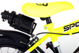 Volare Sportivo Kinderbike Jungen 14 Zoll Neon Geel Black zwei Handbremsen 95% versammelte