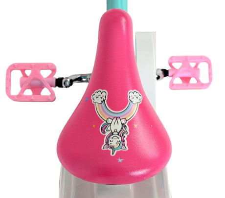 Volare Einhorn Kinderfahrrad - Mädchen - 14 Zoll - Grün