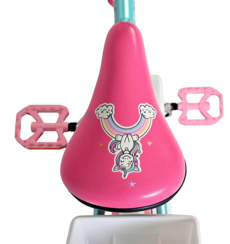 Volare Einhorn Kinderfahrrad - Mädchen - 16 Zoll - Grün