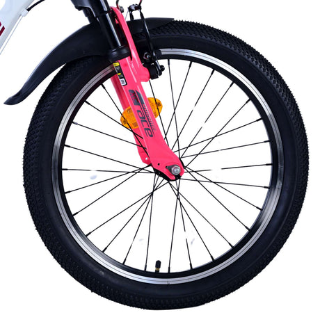 Volare XC Race Children's Bicycle - 20 Zoll - 7 Geschwindigkeit - Weißrosa