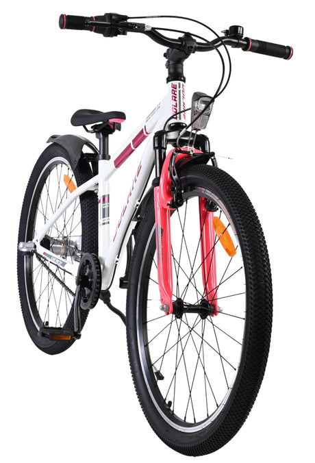 Volare XC Race Kinderfahrrad - 24 Zoll - Nexus 3 - Weiß Rosa