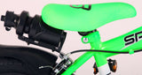 Volare Sportivo Kinderbike Jungen 14 Zoll neongrün schwarzer zwei Handbremsen zu 95% versammelten