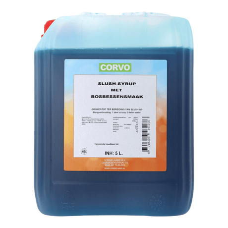 Corvo Slush Sirup Blaubeeren (5 Liter)