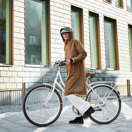 Weathergoods Sweden Regenmantel Imbris Camel m