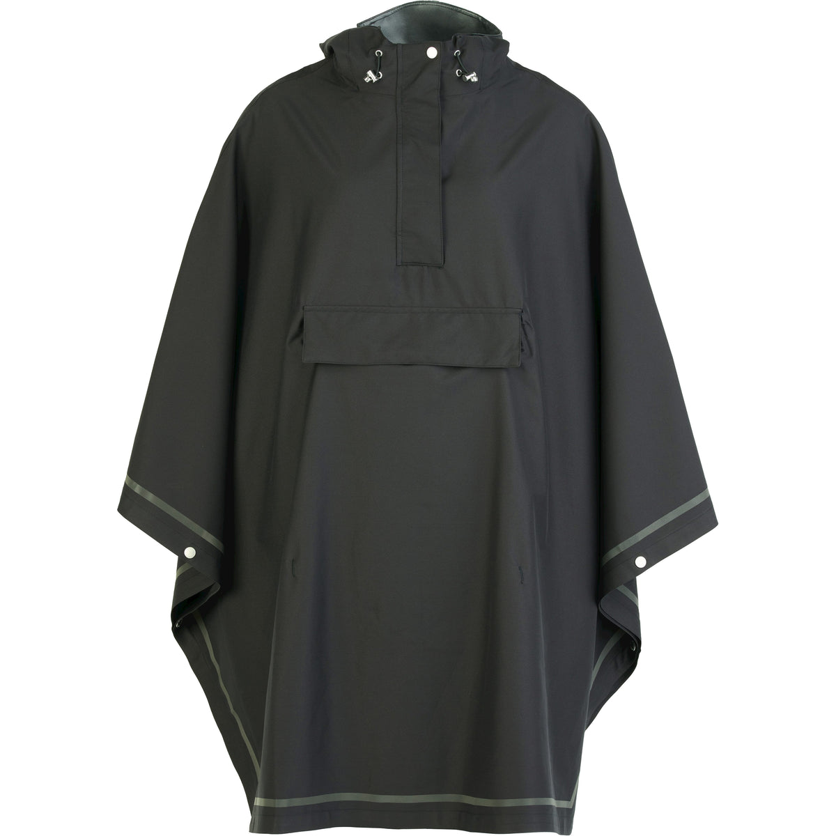 Weathergoods Schweden Poncho Imbris Schwarz S