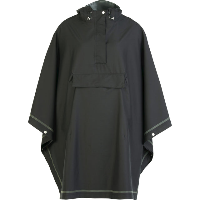 Weathergoods Schweden Poncho Imbris Schwarz S