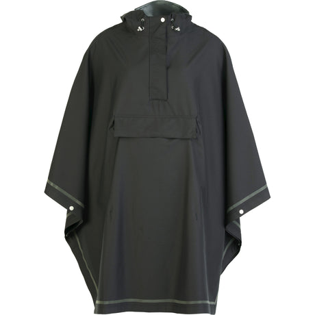 Weathergoods Schweden Poncho Imbris Schwarz S