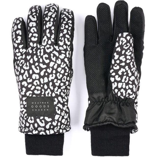 Weathergoods Schweden Refluen. Handschuhe Luna Leopard L.