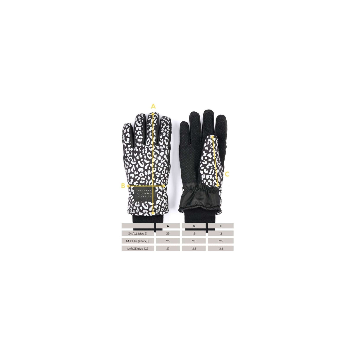 Weathergoods Schweden Refluen. Handschuhe Luna Leopard s