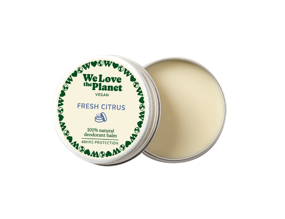 We love the Planet Deo Balsam frische Zitrusfrüchte – vegan – 35 g
