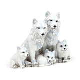 Wolfswelpenfamilie