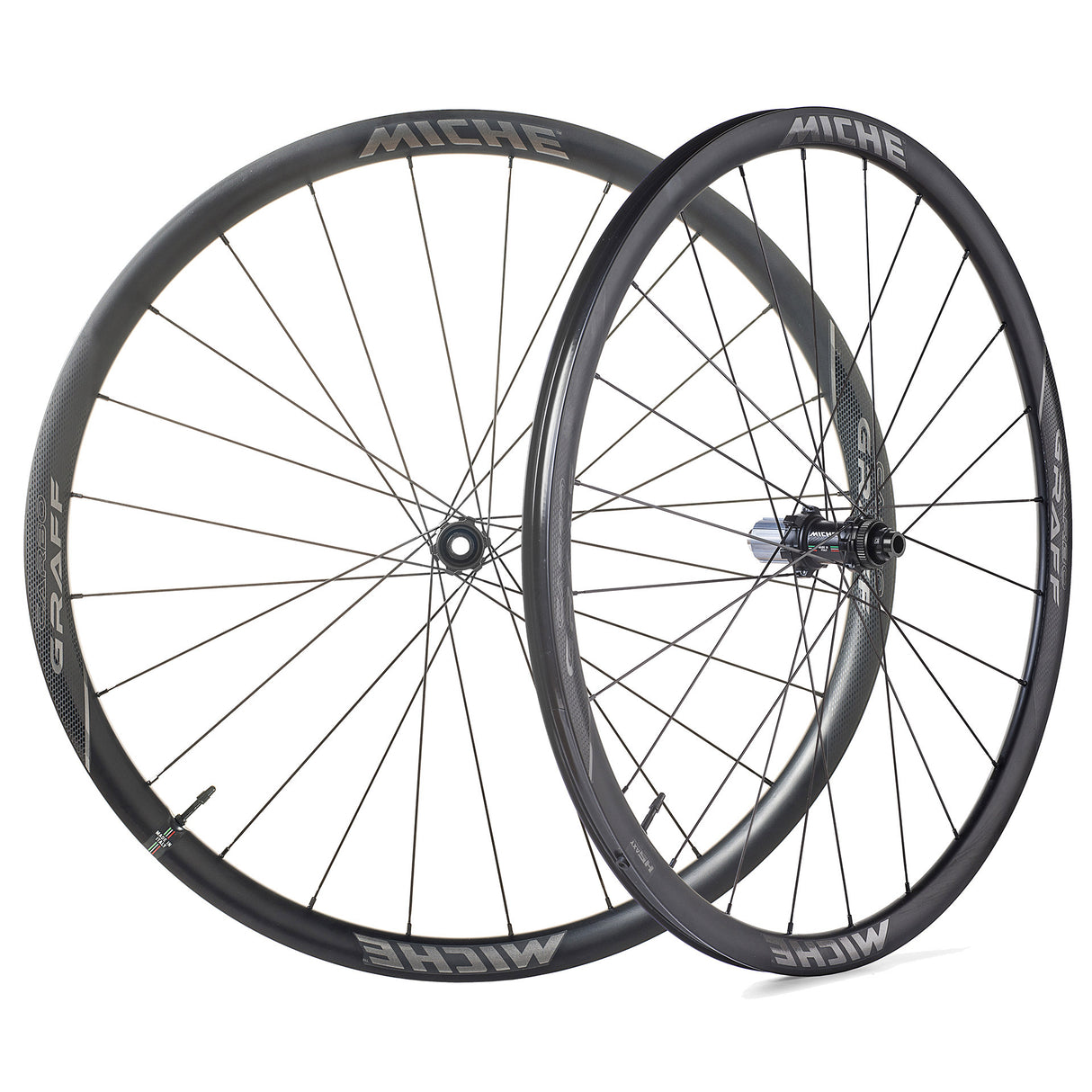 Miche Laufradsatz Carbo Graff Shim 10-11V Centerlock TX12-TX12