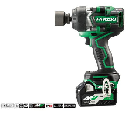 Imp hikoki actsleutel 36v wr36de wrz 1 2 770nm 2x2,5ah mv bl ip56 hsc
