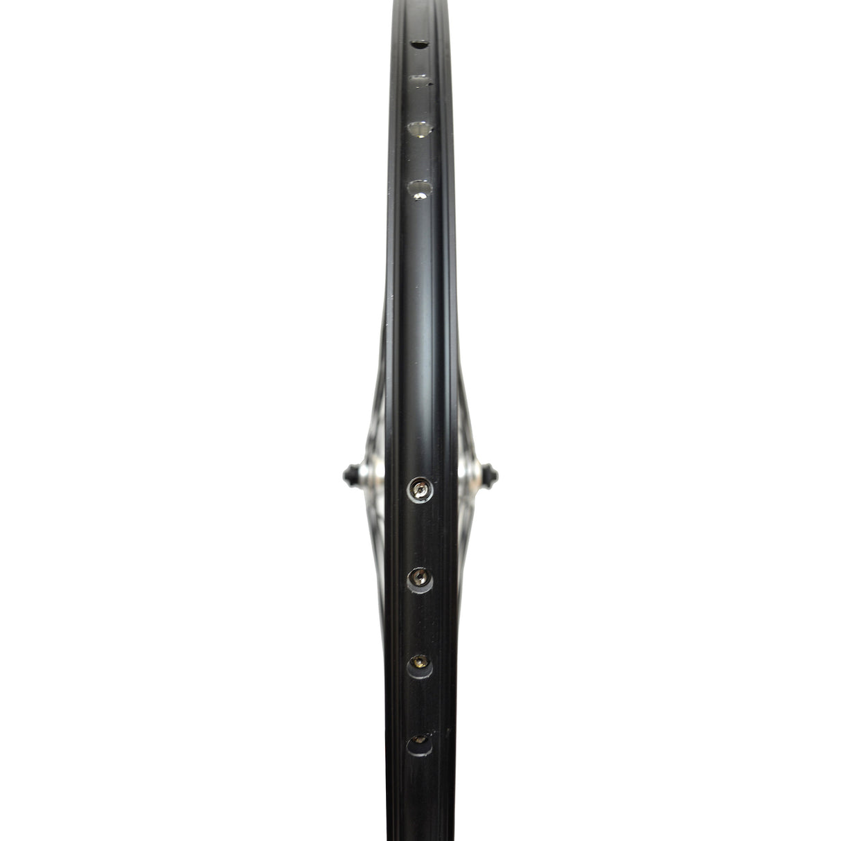 Velox -Vorderrad 28 M240 9x4 Edelstahl - Spaak Black
