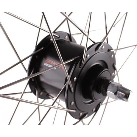Roland Vorderrad 28 x 1 5 8 x 1 3 8 Zoll Hub Dynamo Schwarz