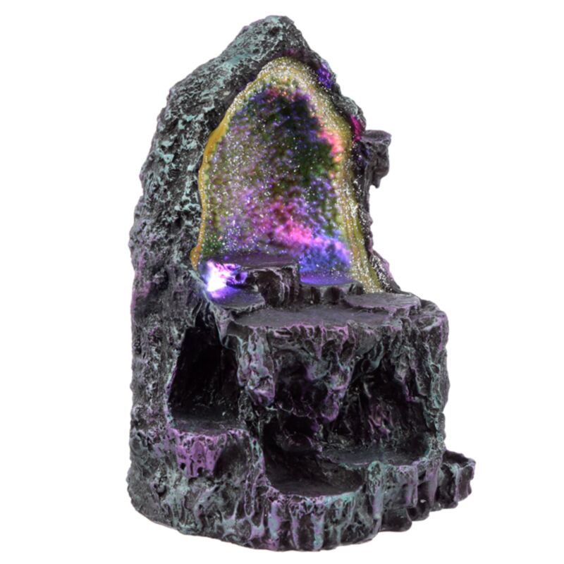 Dark Legends Kristallhöhle mit LED-Miniaturfiguren