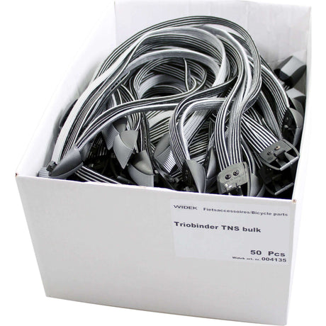 Box Widk Triobinder uni bev schwarz grau (50)