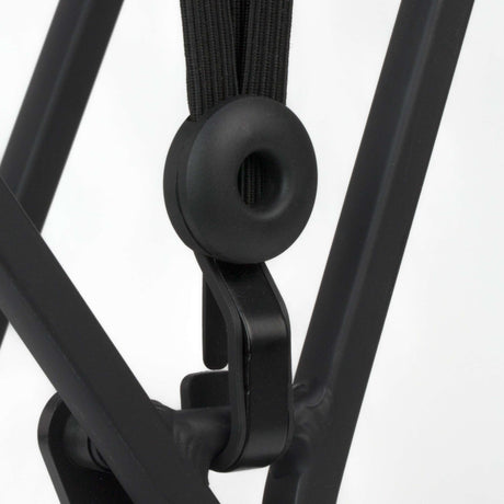 Qibbel Widk Triobinder Auge mit Haken 24+2x12mm schwarz schwarz