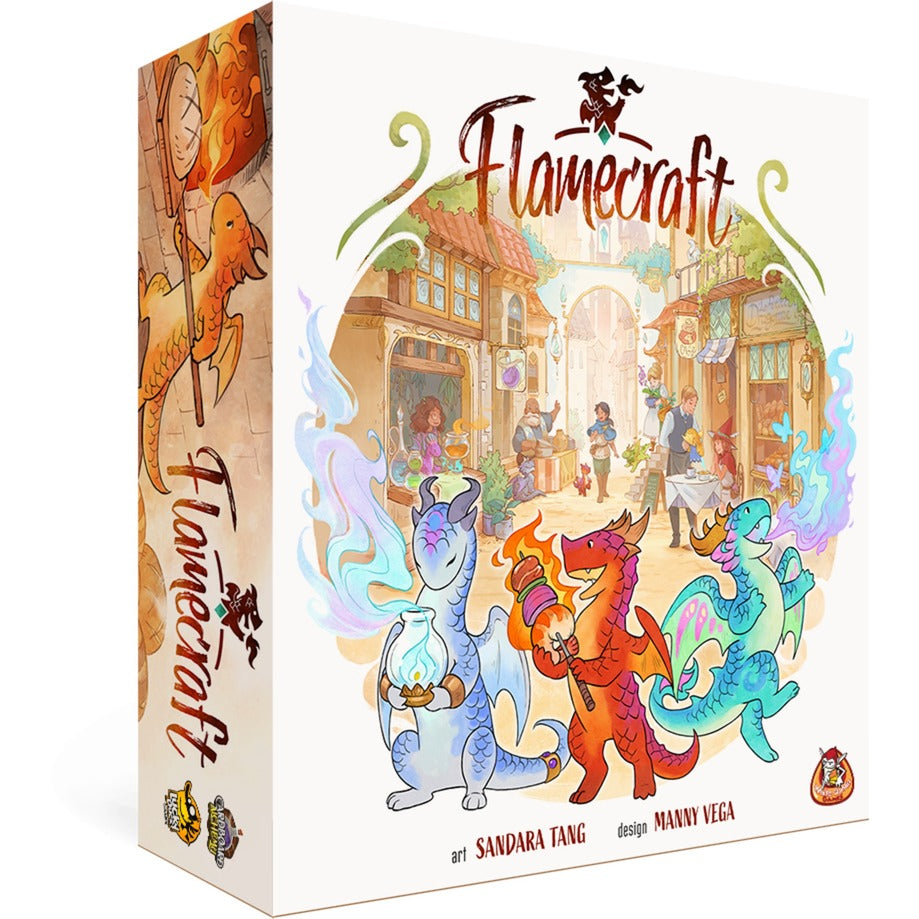 Weiße Goblin -Spiele Flammenwesen